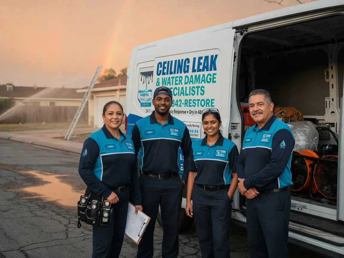 Ceiling Leak Cleanup company in Westminster, CA
